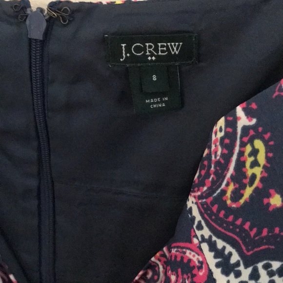 Paisley J. Crew dress. - Picture 5 of 6